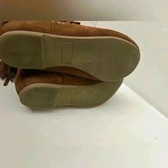 Mossimo Suede Leather Mid Calf Moccasin Boots - Picture 7 of 8